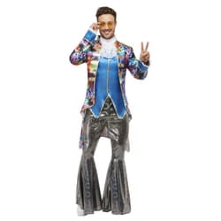 Smiffys Mens Fiesta Costume Jacket - XL, Multicoloured