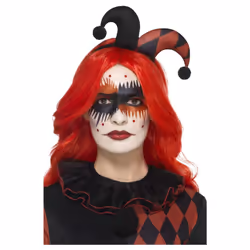 Smiffys Unisex Adult Harlequin Costume Make-Up Set