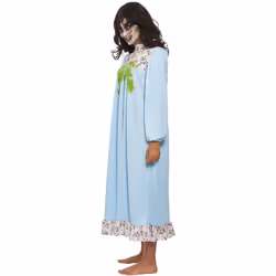 Smiffys Womens/Ladies Possessed Girl Costume Dress - S, Blue