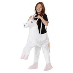 Smiffys Childrens/Kids Ride In Unicorn Piggy Back Costume
