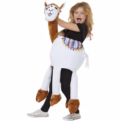 Smiffys Childrens/Kids Ride In Llama Piggy Back Costume