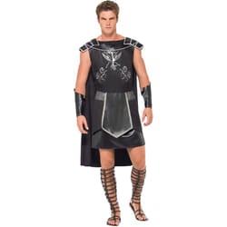 Smiffys Mens Gladiator Costume Set - M, Black