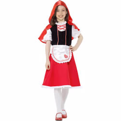 Smiffys Girls Little Red Riding Hood Costume