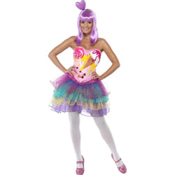 Smiffys Womens/Ladies Candy Queen Costume
