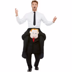 Smiffys Mens Comrade Piggy Back Costume