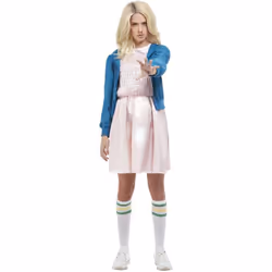 Smiffys Womens/Ladies Costume Set - S, Pink/Blue