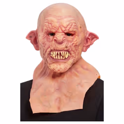 Smiffys Unisex Adult Deluxe Veined Demon Overhead Long Mask