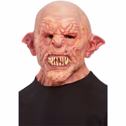 Smiffys Unisex Adult Deluxe Veined Demon Overhead Long Mask