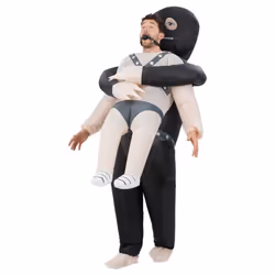 Smiffys Unisex Adult Gimp Kidnap Inflatable Costume