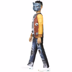 Smiffys Childrens/Kids Preppy Werewolf Costume Set - 7-9 Years, Multicoloured