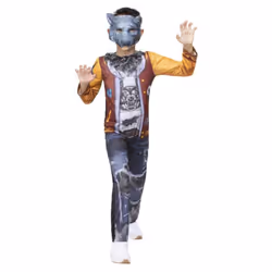Smiffys Childrens/Kids Preppy Werewolf Costume Set - 4-6 Years, Multicoloured