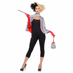 Smiffys Womens/Ladies Deluxe Evil Madame Costume Set