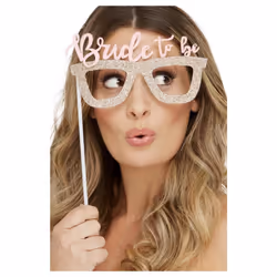 Smiffys Womens/Ladies Bride To Be Hen Party Photobooth Props (Pack of 4)