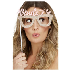 Smiffys Womens/Ladies Bride To Be Hen Party Photobooth Props (Pack of 4)