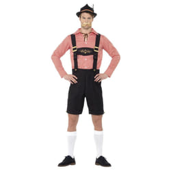 Smiffys Mens Oktoberfest Costume Set - L, Red
