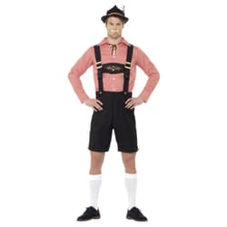 Smiffys Mens Oktoberfest Costume Set - M, Red