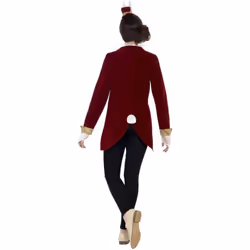 Smiffys Womens/Ladies Rabbit Vintage Costume Set - XS, Burgundy