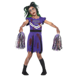 Smiffys Womens/Ladies Dark Cheerleader Costume Set