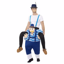 Smiffys Unisex Adult Bavarian Piggy Back Costume