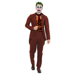 Smiffys Mens Modern Trickster Costume Set - XL R, Red
