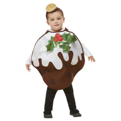 Smiffys Childrens/Kids Christmas Pudding Glitter Costume Set