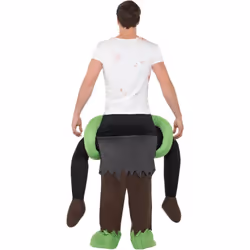Smiffys Unisex Adult Zombie Piggy Back Costume