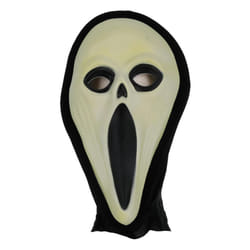 Smiffys Unisex Adult Scream Glow In The Dark Mask