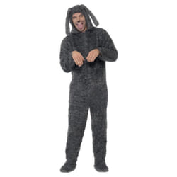 Smiffys Unisex Adult Dog Fluffy Bodysuit