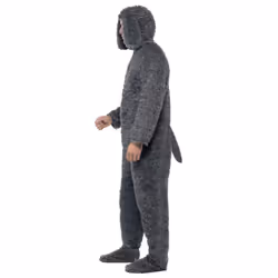 Smiffys Unisex Adult Dog Fluffy Bodysuit