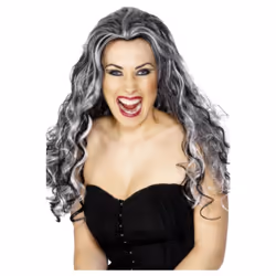 Smiffys Womens/Ladies Renaissance Vampire Wig