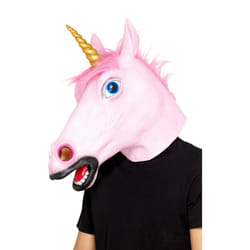 Smiffys Unisex Adult Unicorn Latex Mask