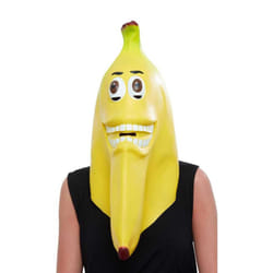 Smiffys Unisex Adult Banana Latex Mask