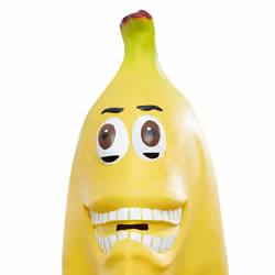 Smiffys Unisex Adult Banana Latex Mask