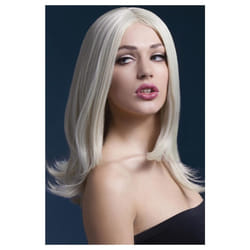 Smiffys Unisex Adult Fever Sophia Wig - One Size, Blonde