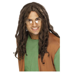 Smiffys Mens Dreadlock Wig - One Size, Brown