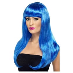Smiffys Womens/Ladies Babelicious Wig - One Size, Blue