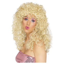 Smiffys Womens/Ladies Boogie Babe Wig - One Size, Blonde