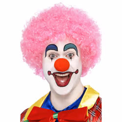 Smiffys Unisex Adult Crazy Clown Wig - One Size, Pink