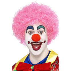 Smiffys Unisex Adult Crazy Clown Wig - One Size, Pink