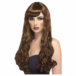 Smiffys Womens/Ladies Desire Wig - One Size, Brown