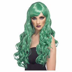 Smiffys Womens/Ladies Desire Wig - One Size, Green