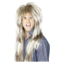 Smiffys Mens 80s Mega Mullet Wig