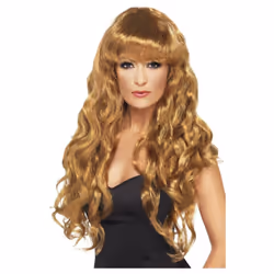 Smiffys Womens/Ladies Siren Wig - One Size, Brown
