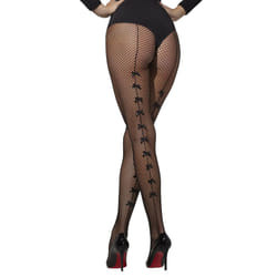 Fever Womens/Ladies Fishnet Satin Bow Tights