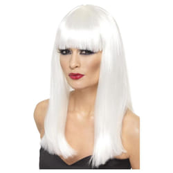 Smiffys Womens/Ladies Glamourama Wig - One Size, White