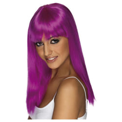 Smiffys Womens/Ladies Glamourama Wig - One Size, Neon Purple