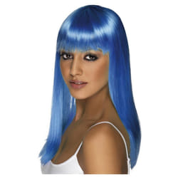 Smiffys Womens/Ladies Glamourama Wig - One Size, Neon Blue