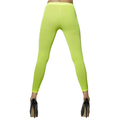 Smiffys Womens/Ladies 80s Party Opaque Footless Tights - One Size, Neon Green