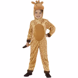 Smiffys Childrens/Kids Giraffe Costume Set - 4-6 Years, Brown