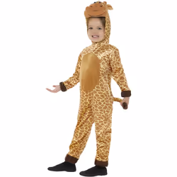 Smiffys Childrens/Kids Giraffe Costume Set - 4-6 Years, Brown